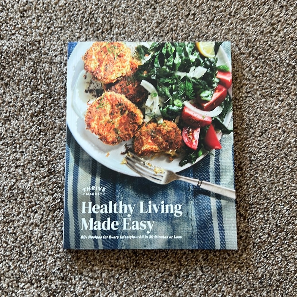 Thrive Market Healthy Living Recipes Cookbook Cook Book Cooking